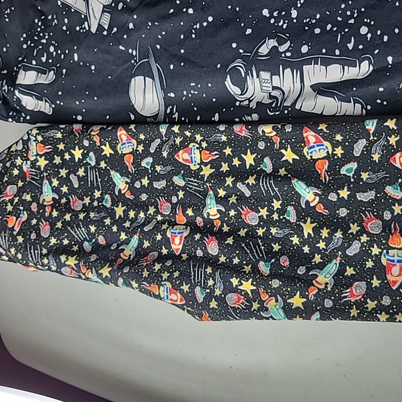 LuLaRoe parent/child Space theme sz TC /sz L/XL - Picture 2 of 5